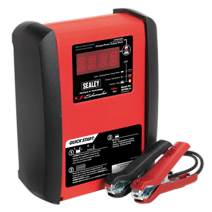 Sealey Schumacher® 15A 12V Intelligent Battery Charger SPI15S