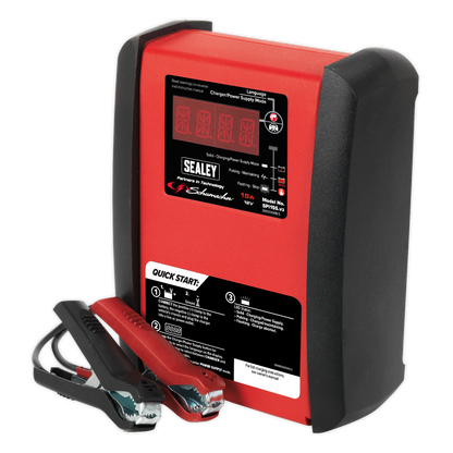 Sealey Schumacher® 15A 12V Intelligent Battery Charger SPI15S