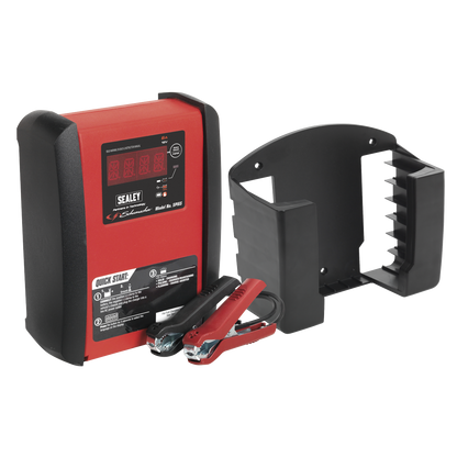 Sealey Schumacher® 6A 12V Intelligent Battery Charger with Mounting Bracket SPI6SCOMBO