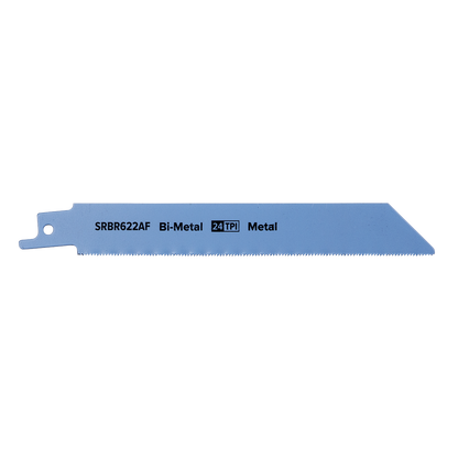 Sealey 150mm 24tpi Reciprocating Saw Blade Metal - Pack of 5 SRBR622AF