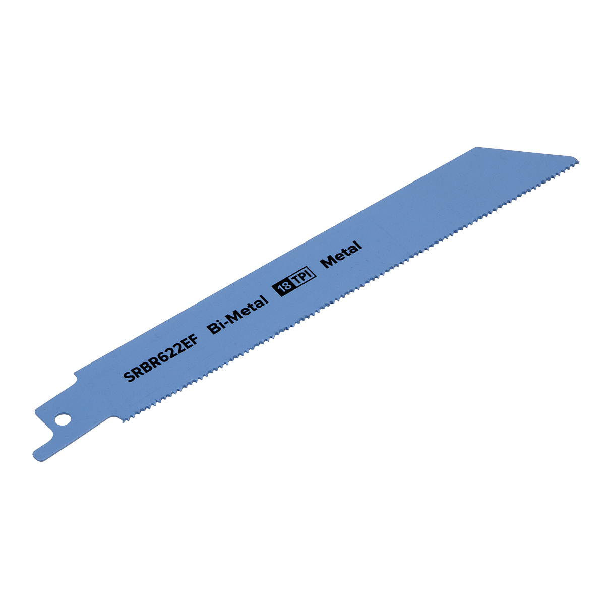 Sealey 150mm 18tpi Reciprocating Saw Blade Metal - Pack of 5 SRBR622EF