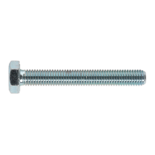 Sealey HT Setscrew M10 x 75mm - 8.8 Zinc - Pack of 25 SS1075