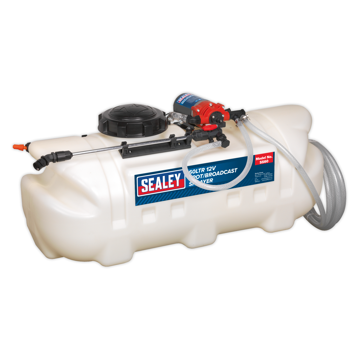 Sealey 60L 12V Spot/Broadcast Sprayer SS60
