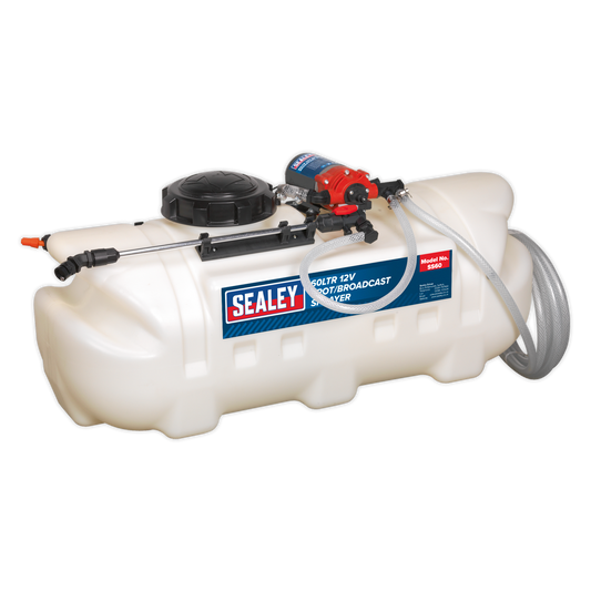Sealey 60L 12V Spot/Broadcast Sprayer SS60