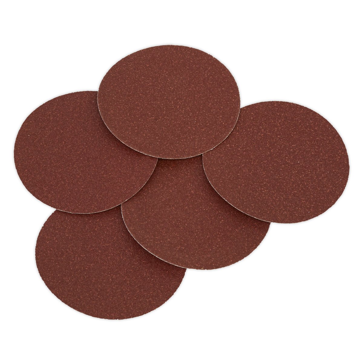 Sealey 80 Grit Ø125mm Sanding Disc - Pack of 5 SSD01