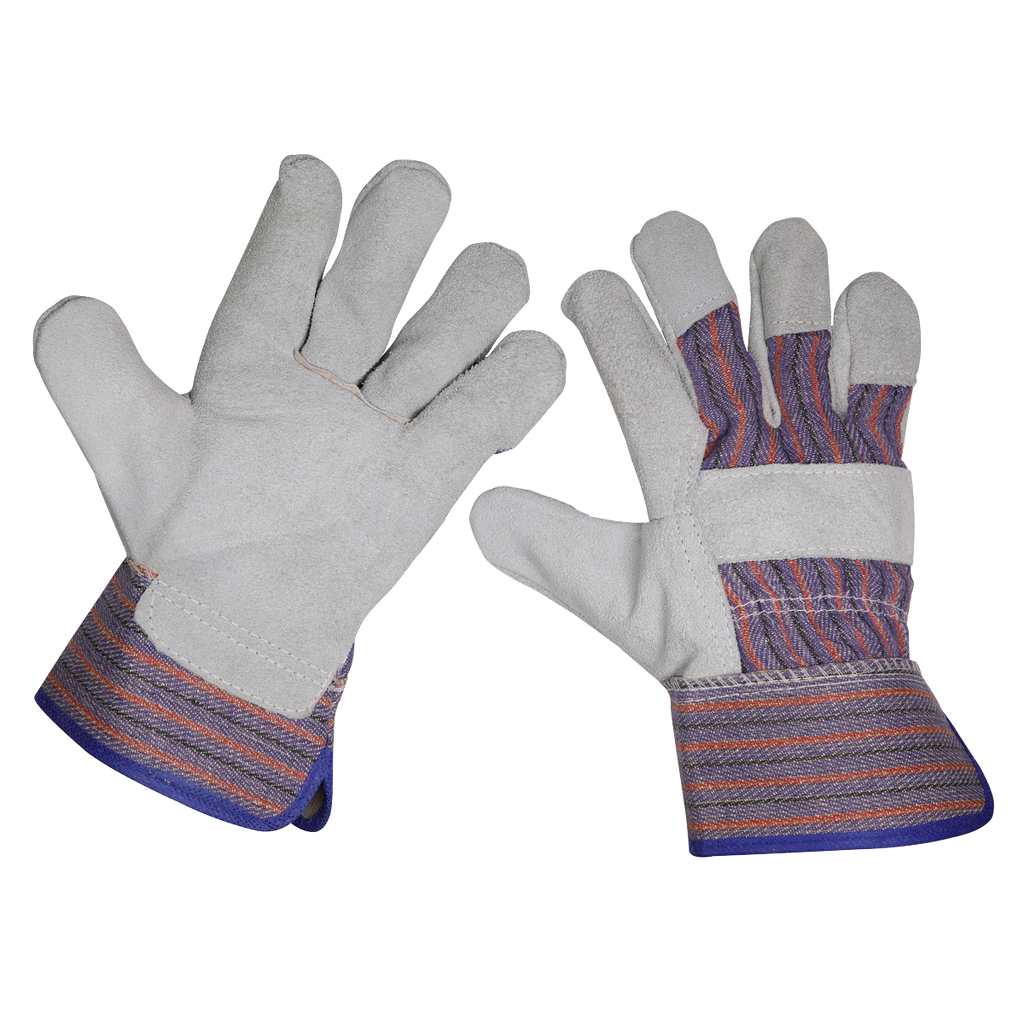 Sealey Rigger's Gloves - Pair SSP12