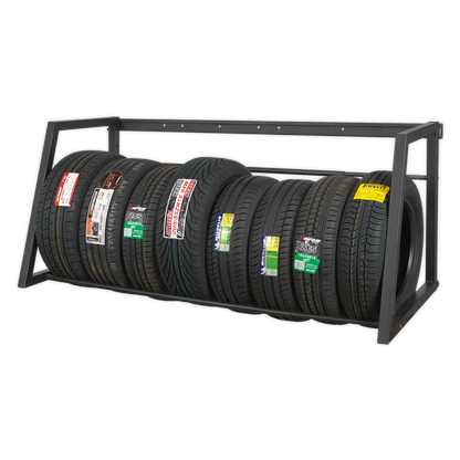 Sealey Wall or Floor Mounting Extending Tyre Rack - 200kg Capacity STR001
