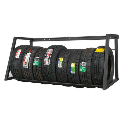Sealey Wall or Floor Mounting Extending Tyre Rack - 200kg Capacity STR001