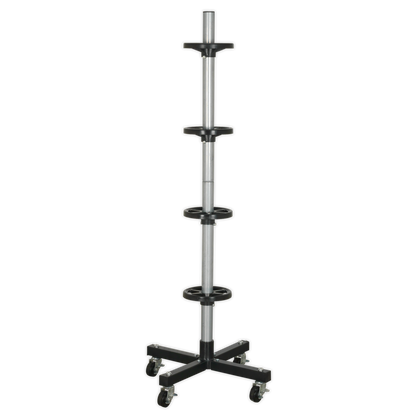 Sealey Wheel Storage Trolley - 100kg Capacity STR004