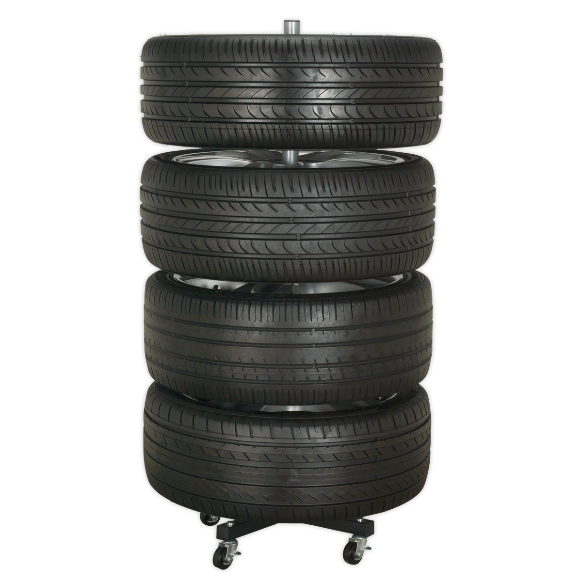 Sealey Wheel Storage Trolley - 100kg Capacity STR004