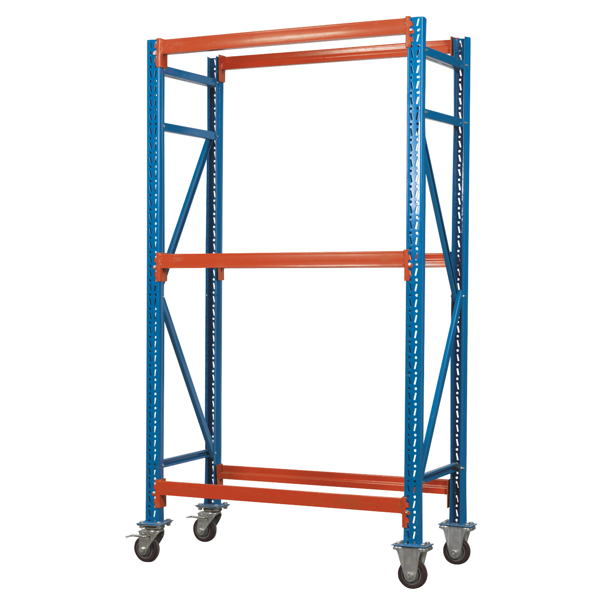Sealey Two Level Mobile Tyre Rack - 200kg Capacity Per Level STR007