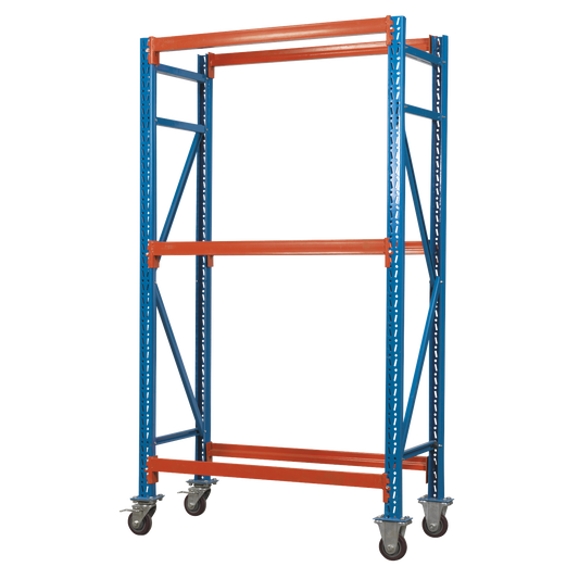 Sealey Two Level Mobile Tyre Rack - 200kg Capacity Per Level STR007