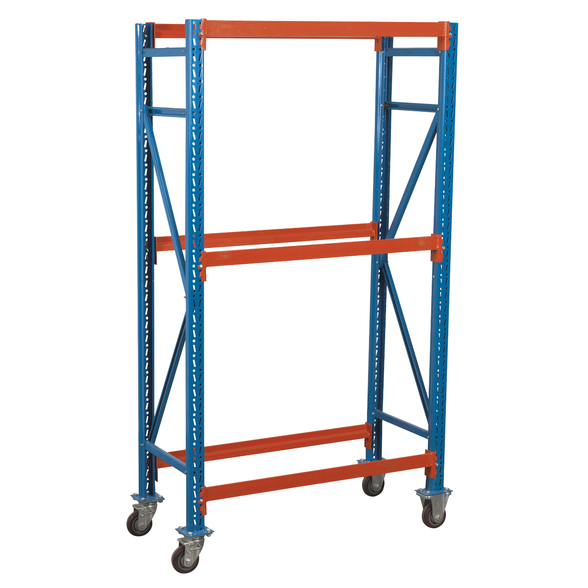 Sealey Two Level Mobile Tyre Rack - 200kg Capacity Per Level STR007