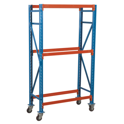 Sealey Two Level Mobile Tyre Rack - 200kg Capacity Per Level STR007