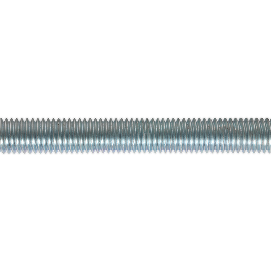 Sealey Threaded Rod M12 x 1m - 8.8 Steel - Pack of 5 STUD12