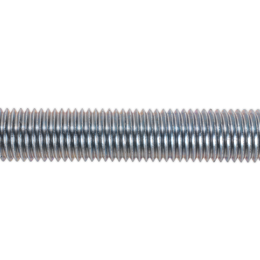 Sealey Threaded Rod M24 x 1m - 8.8 Steel - Pack of 2 STUD24