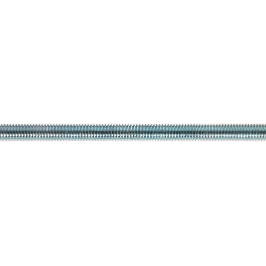 Sealey Threaded Rod M6 x 1m - 8.8 Steel - Pack of 5 STUD6