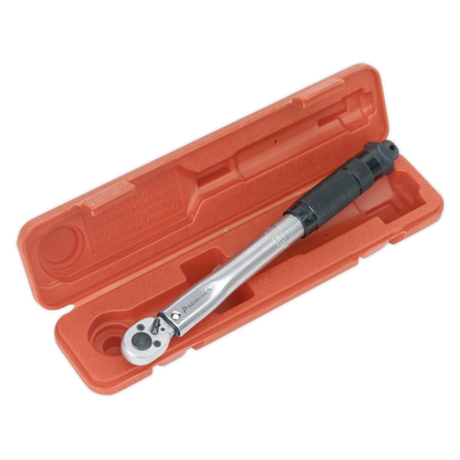 Sealey 3/8"Sq Drive Torque Wrench 2-24Nm/1.47-17.70lb.ft - Calibrated STW1012