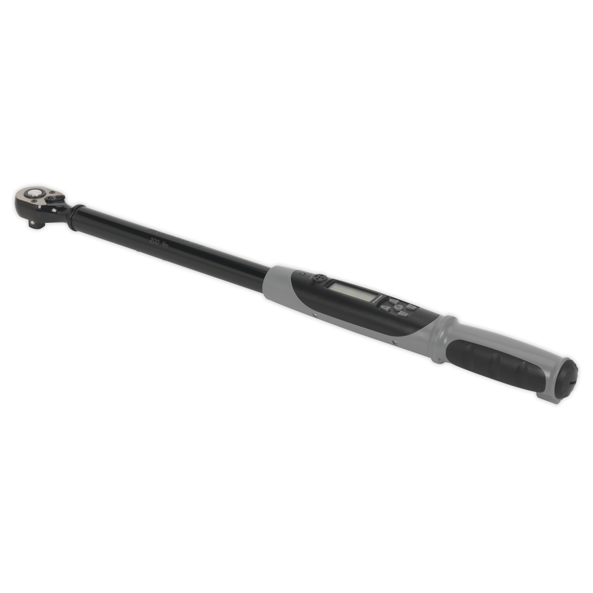 Sealey 1/2"Sq Drive Digital Torque Wrench with Angle Function 20-200Nm - Black Series STW306B