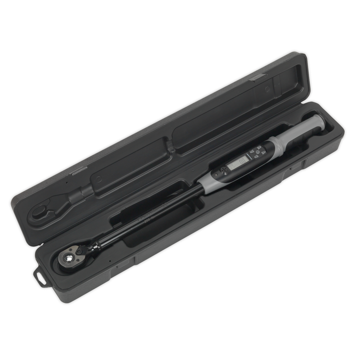 Sealey 1/2"Sq Drive Digital Torque Wrench with Angle Function 20-200Nm - Black Series STW306B