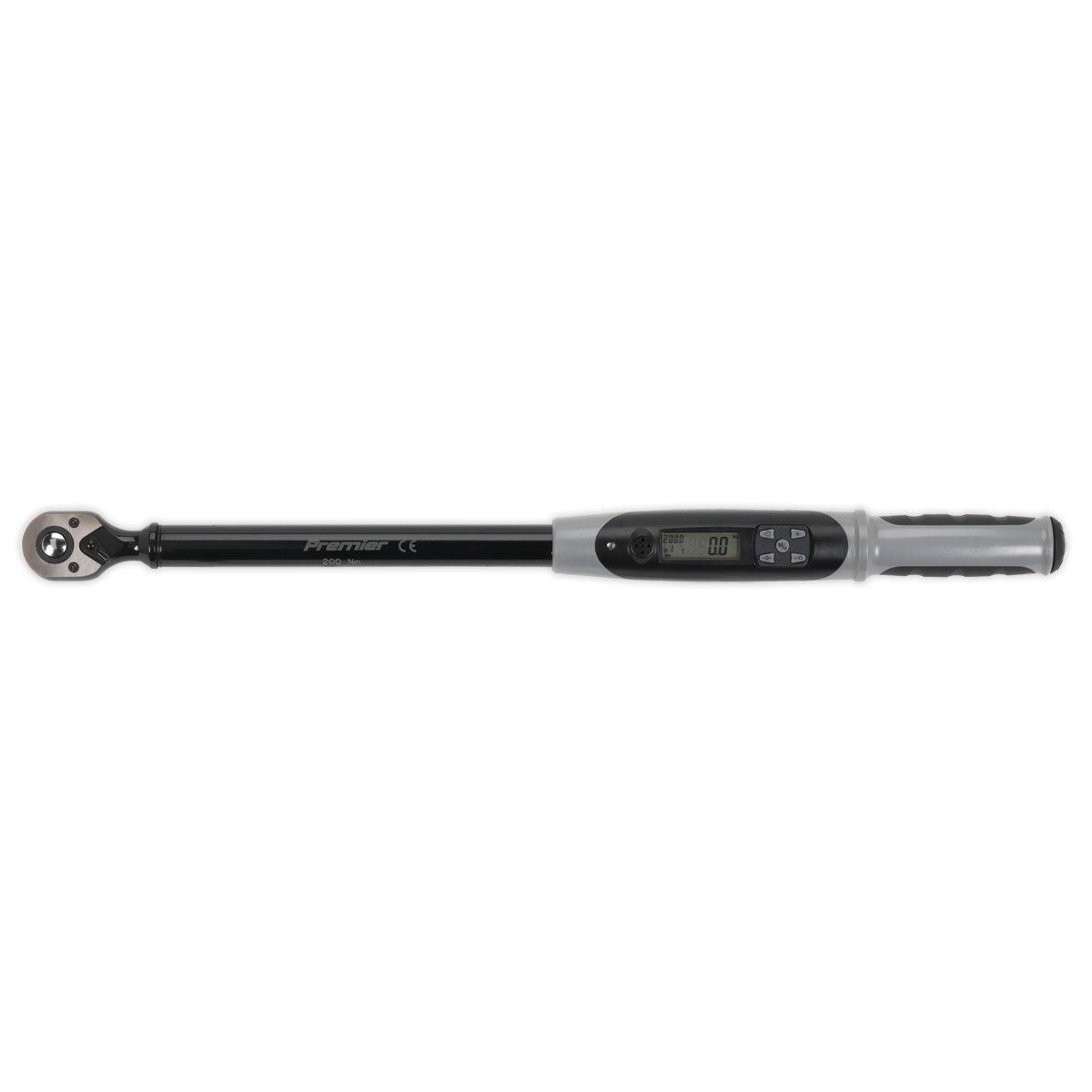 Sealey 1/2"Sq Drive Digital Torque Wrench with Angle Function 20-200Nm - Black Series STW306B