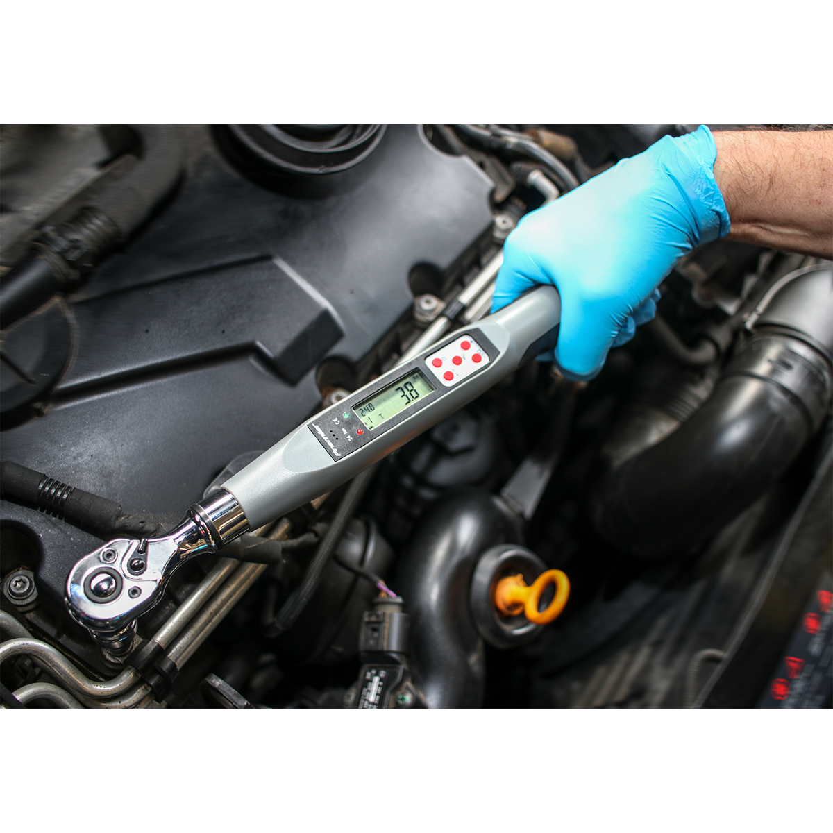 Sealey 3/8"Sq Drive Digital Torque Wrench 2-24Nm STW307