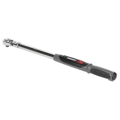 Sealey 1/2"Sq Drive Flexi-Head Digital Torque Wrench with Angle Function 20-200Nm STW309