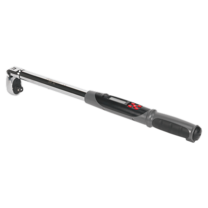 Sealey 1/2"Sq Drive Flexi-Head Digital Torque Wrench with Angle Function 20-200Nm STW309