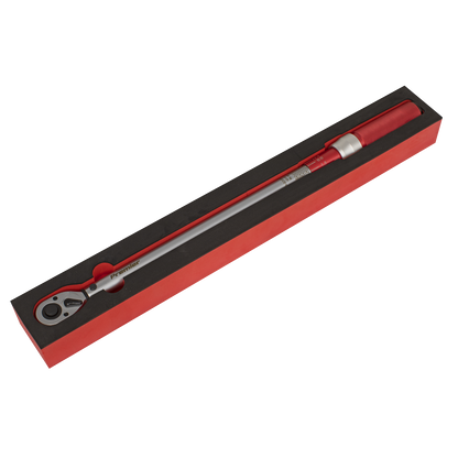Sealey 1/2"Sq Drive Torque Wrench Micrometer Style 60-330Nm - Calibrated STW905