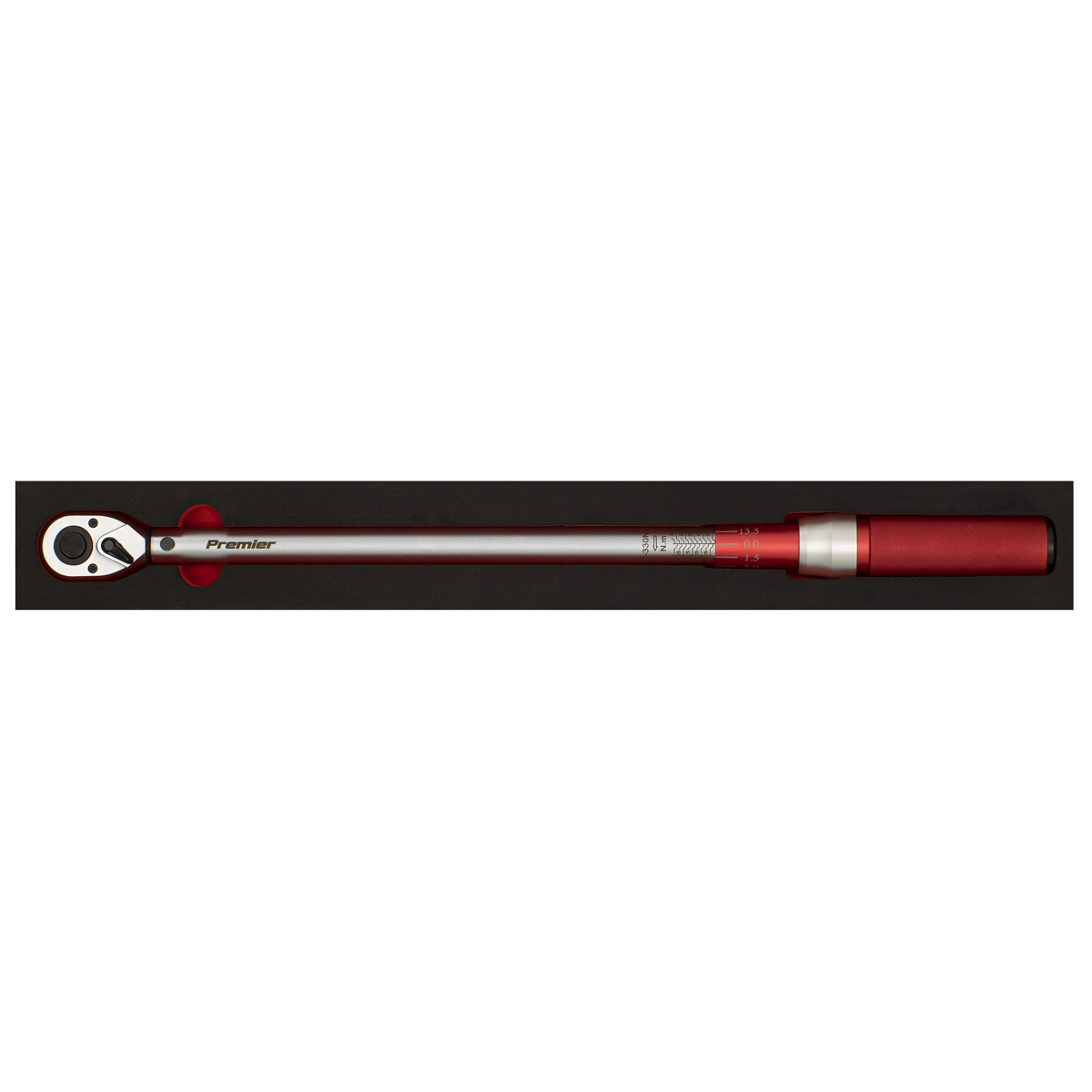 Sealey 1/2"Sq Drive Torque Wrench Micrometer Style 60-330Nm - Calibrated STW905