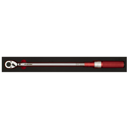 Sealey 1/2"Sq Drive Torque Wrench Micrometer Style 60-330Nm - Calibrated STW905
