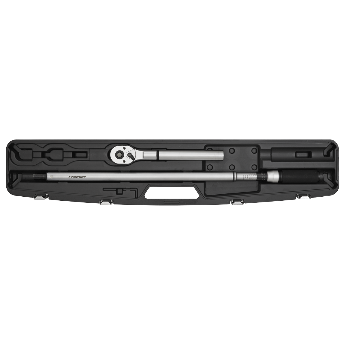 Sealey 3/4"Sq Drive Torque Wrench Micrometer Style 160-800Nm - Calibrated STW907