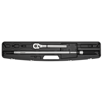 Sealey 3/4"Sq Drive Torque Wrench Micrometer Style 160-800Nm - Calibrated STW907