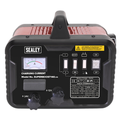 Sealey 140/21A 12/24V Starter/Charger SUPERBOOST140