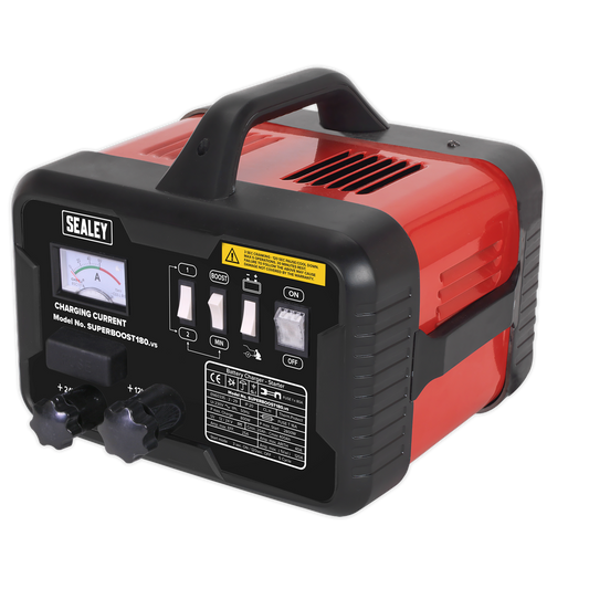 Sealey 180/40A 12/24V Starter/Charger SUPERBOOST180