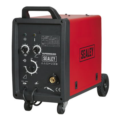 Sealey 200A Professional MIG Welder with Binzel® Euro Torch SUPERMIG200