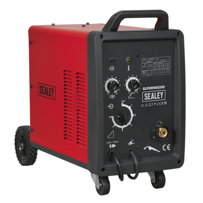Sealey 200A Professional MIG Welder with Binzel® Euro Torch SUPERMIG200