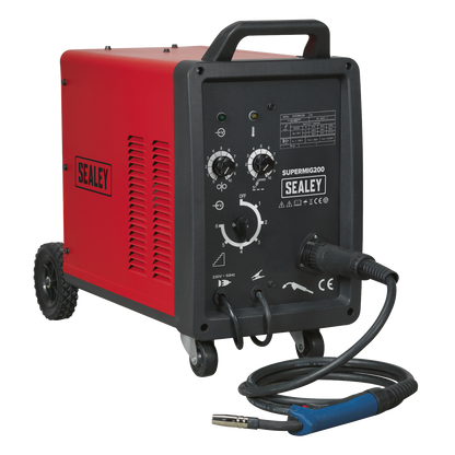 Sealey 200A Professional MIG Welder with Binzel® Euro Torch SUPERMIG200