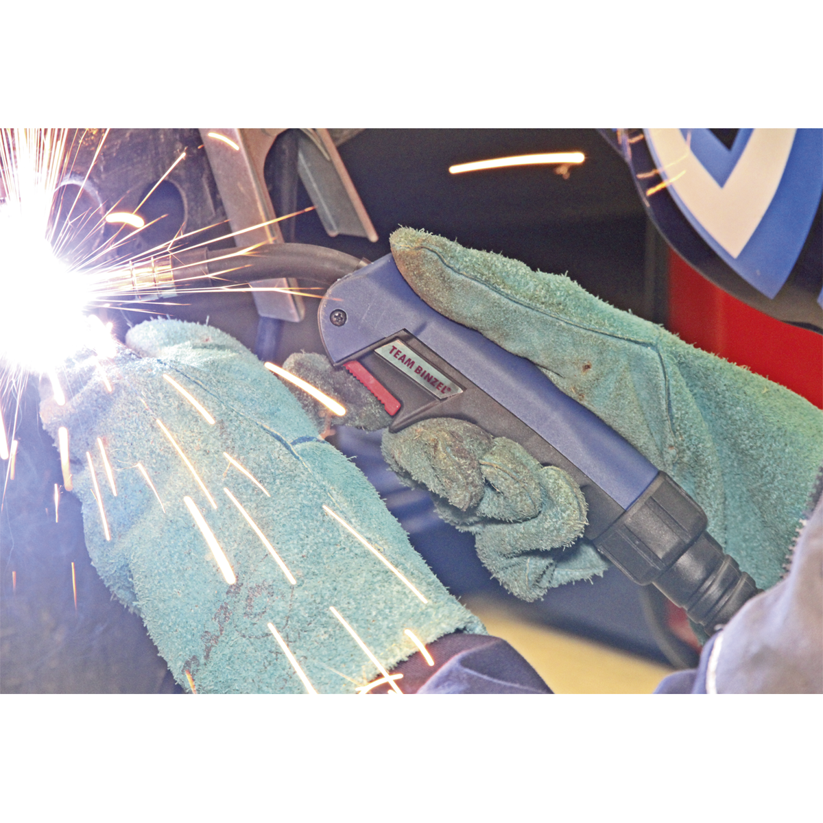 Sealey 230A Professional MIG Welder with Binzel® Euro Torch SUPERMIG230