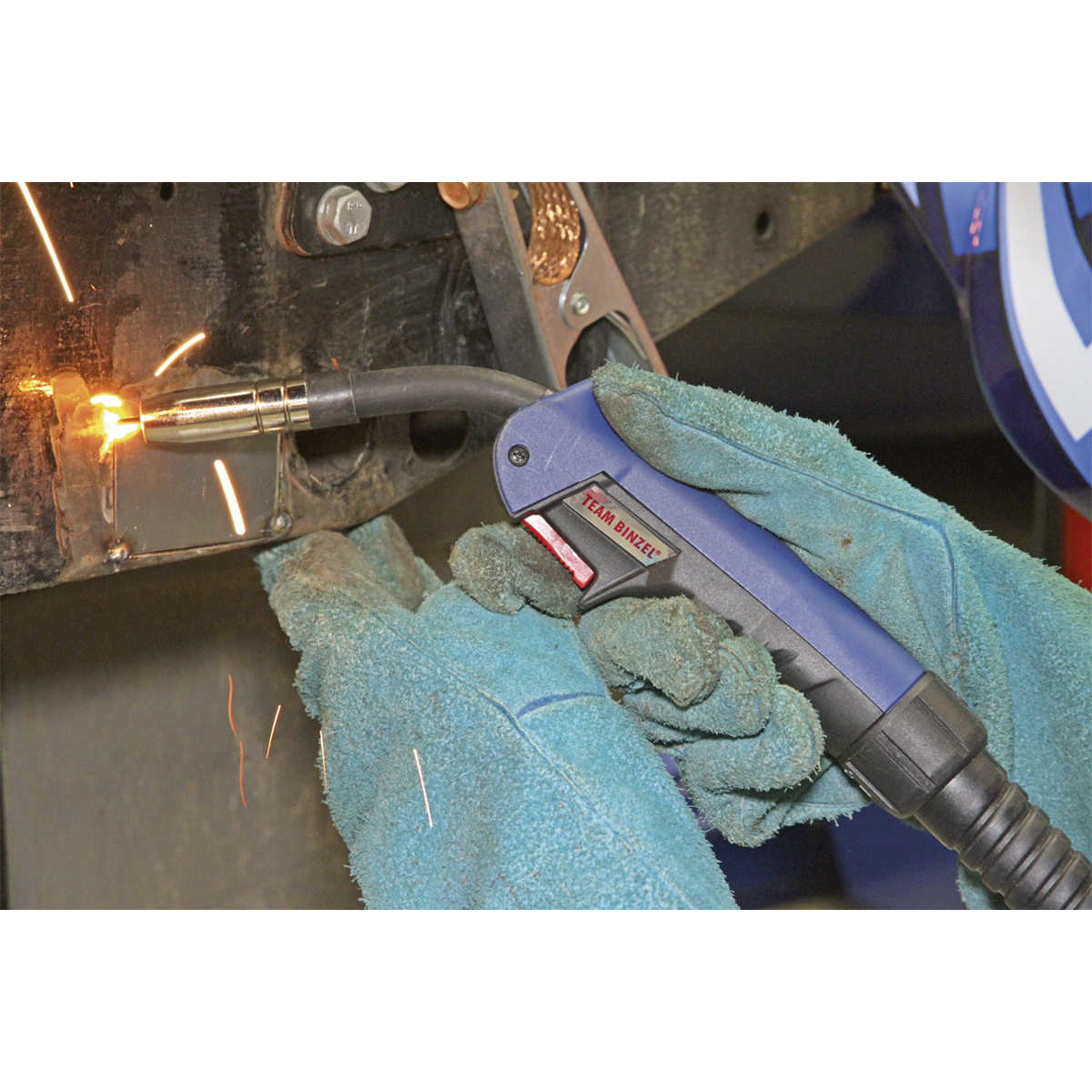 Sealey 230A Professional MIG Welder with Binzel® Euro Torch SUPERMIG230