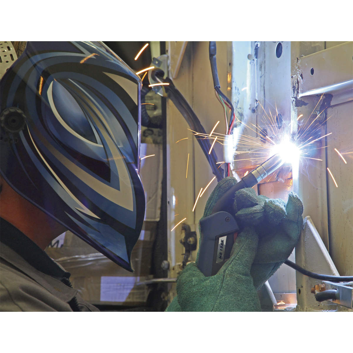 Sealey 230A Professional MIG Welder with Binzel® Euro Torch SUPERMIG230