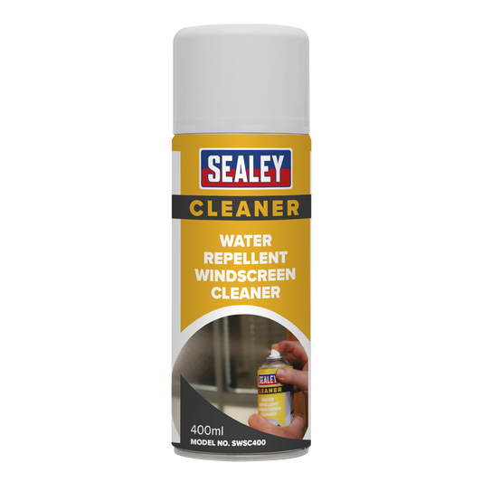 Sealey 400ml Water Repellent Windscreen Cleaner SWSC400