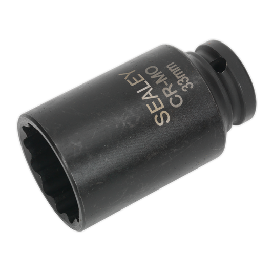 Sealey 33mm Bi-Hex 1/2"Sq Drive Deep Impact Socket SX0041