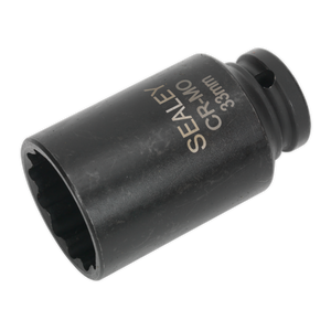 Sealey 33mm Bi-Hex 1/2"Sq Drive Deep Impact Socket SX0041