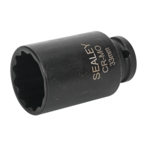 Sealey 33mm Bi-Hex 1/2"Sq Drive Deep Impact Socket SX0041