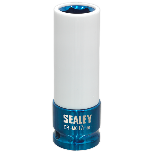 Sealey 17mm 1/2"Sq Drive Alloy Wheel Impact Socket SX03017