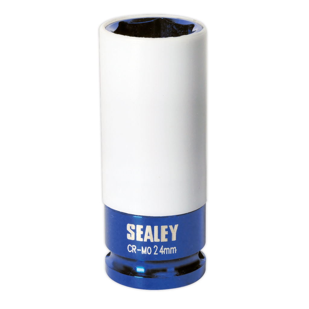 Sealey 24mm 1/2"Sq Drive Alloy Wheel Impact Socket SX03024