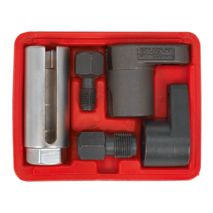 Sealey 5pc 3/8" & 1/2"Sq Drive Oxygen Sensor & Thread Chaser Set SX0320