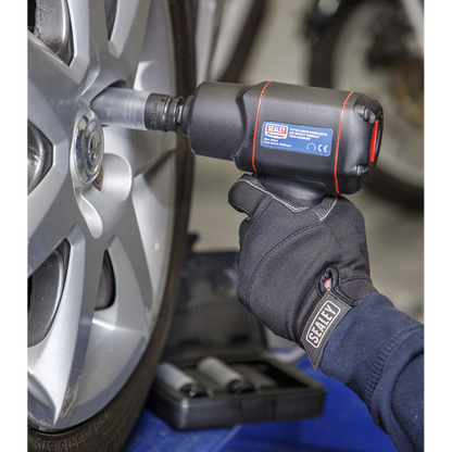 Sealey 3pc 1/2"Sq Drive Alloy Wheel Ultra-Power Impact Socket Set SX039