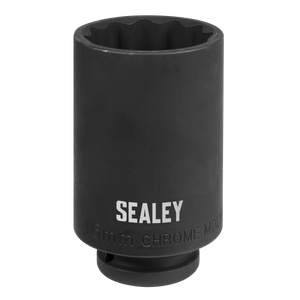 Sealey 1/2"Sq Drive 46mm 12-Point Impact Socket SX046